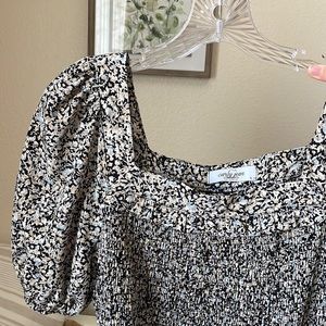 CJLA floral midi dress